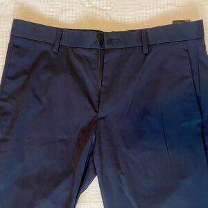 Theory Treeca pant in precision ponte size 28, navy